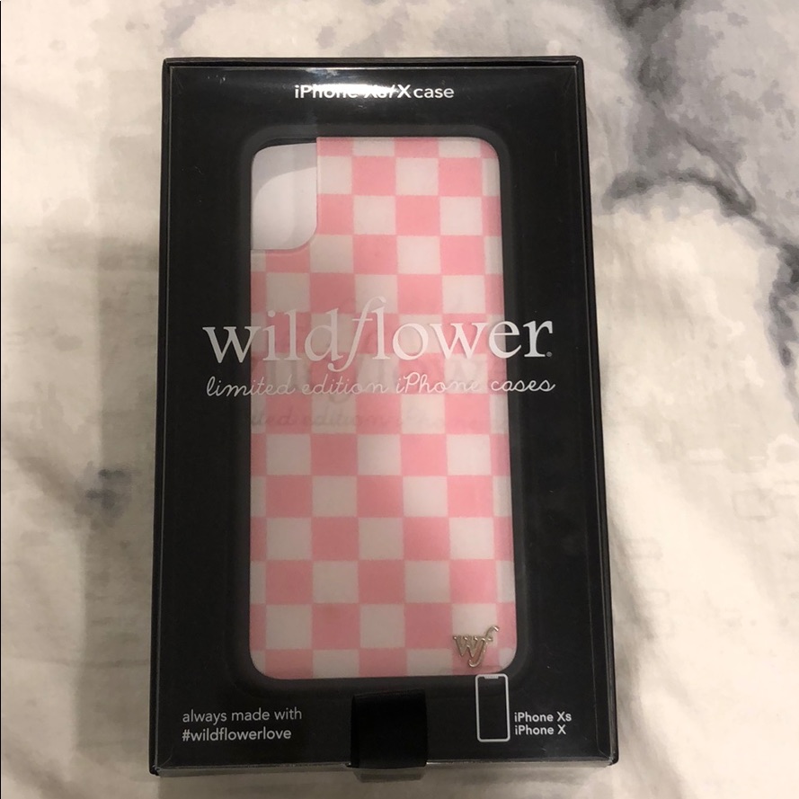 Iphone X Pink Checkers Iphone Case